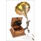 Antique Pathé Pathephone Nº 4 Gramophone -Phonograph. France, Circa 1920