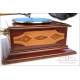 Antique Odeon Gramophone - Phonograph. Inlaid Decoration. Germany, Circa 1915