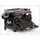 Antique Underwood 5 Typewriter. Spanish Keyboard. USA, Circa 1920