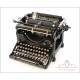 Antique Underwood 5 Typewriter. Spanish Keyboard. USA, Circa 1920