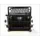 Antique Underwood 5 Typewriter. Spanish Keyboard. USA, Circa 1920