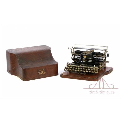 Antigua Máquina de Escribir Hammond Multiplex. USA, 1913
