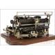 Antigua Máquina de Escribir Hammond Multiplex. USA, 1913