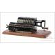 Antique Brunsviga B Calculating Machine. Germany, 1905