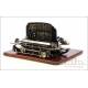 Rare New Franklin III Typewriter. In Working Order. New York, USA, 1904