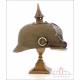 Felt Pickelhaube Ersatz Helmet. Imperial Prussian Army. 1914