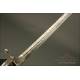 Italian Sword Model 1888 for Cavalry Officer. Italy. Decorated Blade