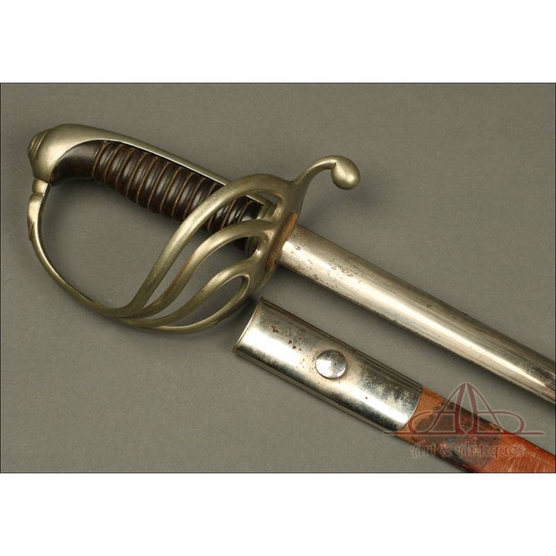 Antique French Sword for Infantry Officer Model 1882. France