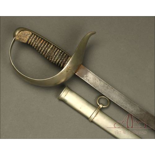 Antique Sword Model 1877. Dated in 1896. Spain + Scabbard
