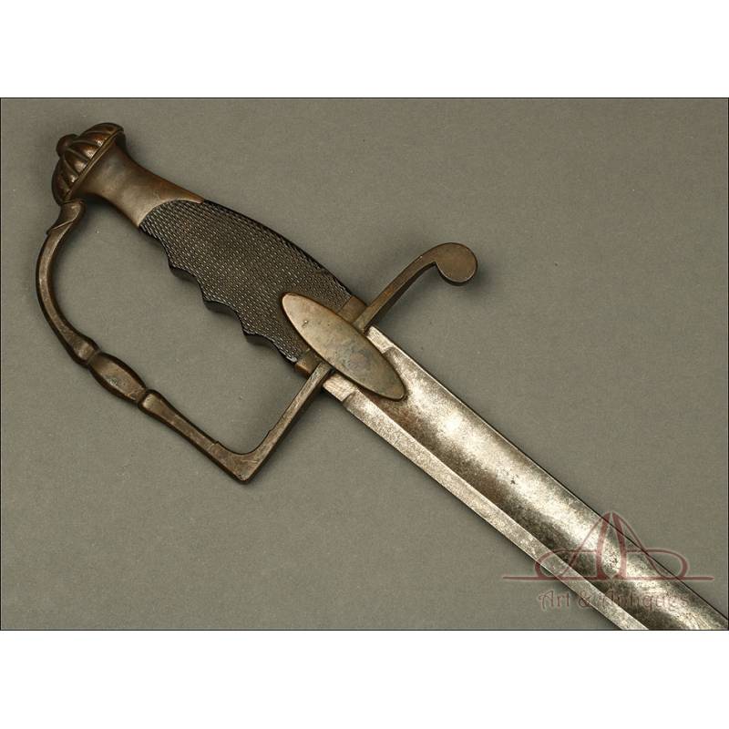 Antique Sword for Dragon or Light Cavalry Officer. Circa 1800.
