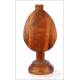 Antique Hand-Carved Mahogany Storing Case for Monstrances until 88 cm high. 19th Century