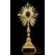 Antique Gilt Silver Monstrance. Complete. Paris, France, Circa 1820