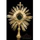 Antique Gilt Silver Monstrance. Complete. Paris, France, Circa 1820