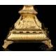 Gorgeous Antique Gilt Silver Monstrance. Paris, France, Circa 1820