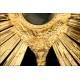 Gorgeous Antique Gilt Silver Monstrance. Paris, France, Circa 1820