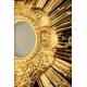 Gorgeous Antique Gilt Silver Monstrance. Paris, France, Circa 1820