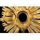 Gorgeous Antique Gilt Silver Monstrance. Paris, France, Circa 1820