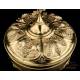 Antique Gilt Solid-Silver Ciborium. France, 19th century