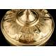 Antique Gilt Solid-Silver Ciborium. France, 19th Century