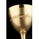 Antique Gilded Silver Chalice with Silver Medallions. France, 19th Century