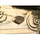 Antigua Caja de Puros en Plata Maciza y Esmaltes. Francia siglo XIX. Napoleón III