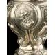 Wonderful Antique Solid-Silver Chalice. Museum Piece. France, 19th Century