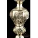 Wonderful Antique Solid-Silver Chalice. Museum Piece. France, 19th Century