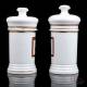 Couple of Antique Porcelain Pharmacy Vases. Spain, Circa 1900-1930