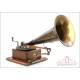 Antique Berliner New Style Gramophone-Phonograph. France, 1902-1905