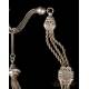 Antique Albertina. Solid-Silver Pocket Watch Chain. Circa 1900