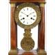 Antique French Portico Pendulum Clock. France, Circa 1900