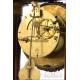 Antique French Portico Pendulum Clock. France, Circa 1900