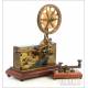 Antiguo Telégrafo-Aparato Morse Italiano. Italia circa 1900