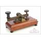 Antique Italian Telegraph-Morse Station. Italy, Circa 1900