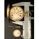 Antiguo Reloj de Bolsillo Ingles French Royal Exchange en Oro 18K. Inglaterra, 1842