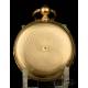 Antiguo Reloj de Bolsillo Ingles French Royal Exchange en Oro 18K. Inglaterra, 1842