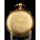Antique English French Royal Exchange 18K-Gold Pocket Watch. England, 1842
