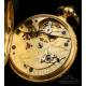 Antiguo Reloj de Bolsillo Ingles French Royal Exchange en Oro 18K. Inglaterra, 1842