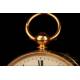 Extraordinary Antique 18K Gold Pocket Watch. William Bent. London, 1875