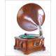 Antique Spanish HMV Gramophone - Phonograph Model 13-C. Barcelona, Spain, Circa 1915