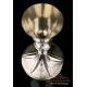 Antique Solid-Silver French Chalice and Paten. France, Circa 1900