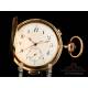 Antique 18K Gold Minute Repeater Pocket Watch. Switzerland, Circa 1900