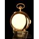 Antique 18K Gold Minute Repeater Pocket Watch. Switzerland, Circa 1900