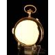 Antique 18K Gold Minute Repeater Pocket Watch. Switzerland, Circa 1900