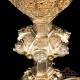 Antique Gold-Plated Silver Chalice. France, 19th Century