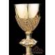 Antique Gold-Plated Silver Chalice. France, 19th Century