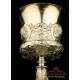 Gorgeous Antique Silver Chalice and Paten. Rare Model. France, 19th Century