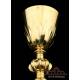 Antique Gold-Plated Silver Chalice. France, 19th Century