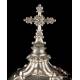 Huge Antique Solid-Silver Ciborium. 15 inches . Netherlands, 1897