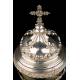 Huge Antique Solid-Silver Ciborium. 15 inches . Netherlands, 1897